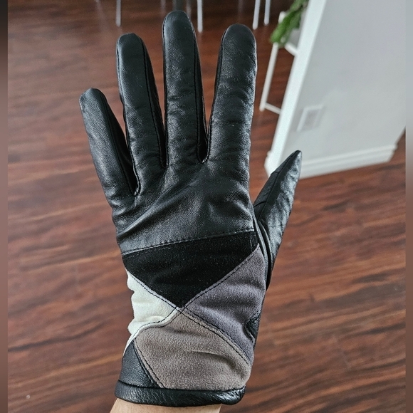 Women's leather gloves size S-M - Picture 2 of 6